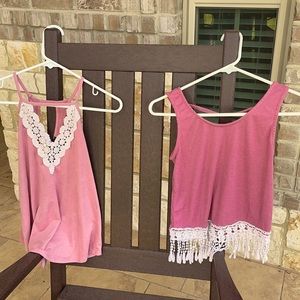 🌸 rarely worn rue 21 tank tops 🌸